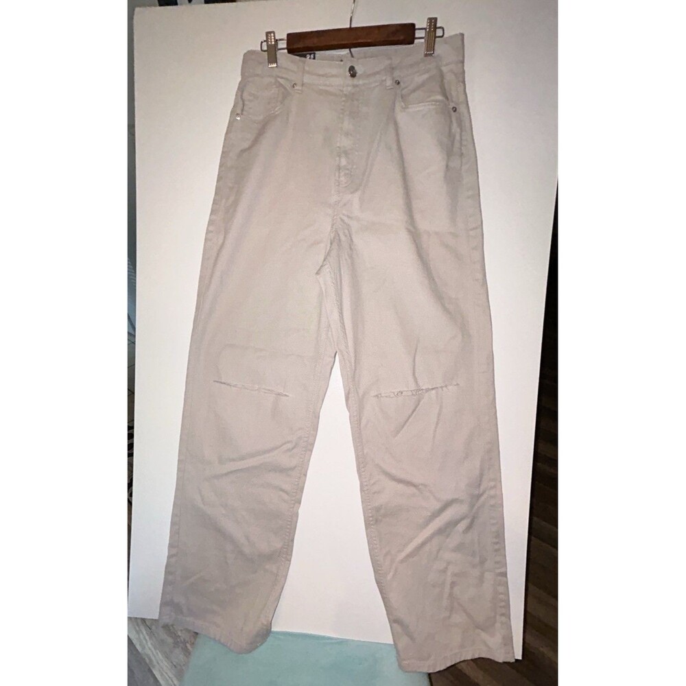 H&M 90s Baggy Jeans Women's Size 10 Recycled Denim High Waisted Retro